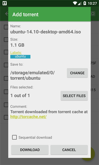 tTorrent下载器